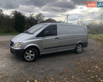 Серый Мерседес Вито, объемом двигателя 2.15 л и пробегом 413 тыс. км за 6500 $, фото 4 на Automoto.ua