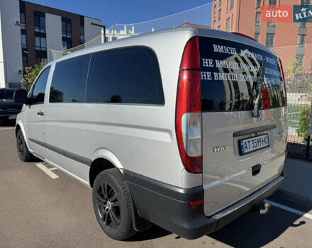 Серый Мерседес Вито, объемом двигателя 2.15 л и пробегом 344 тыс. км за 9400 $, фото 8 на Automoto.ua