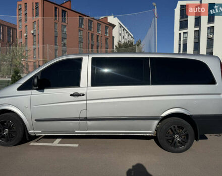 Серый Мерседес Вито, объемом двигателя 2.15 л и пробегом 344 тыс. км за 9400 $, фото 7 на Automoto.ua