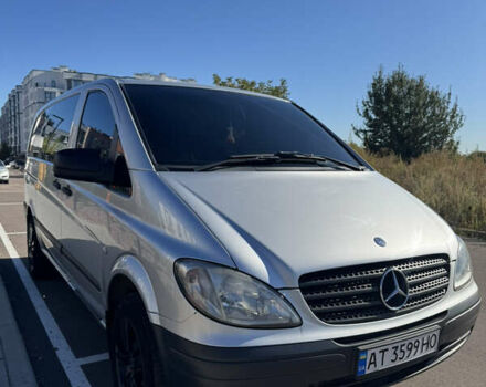 Серый Мерседес Вито, объемом двигателя 2.15 л и пробегом 344 тыс. км за 9400 $, фото 13 на Automoto.ua