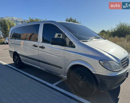 Серый Мерседес Вито, объемом двигателя 2.15 л и пробегом 344 тыс. км за 9400 $, фото 2 на Automoto.ua