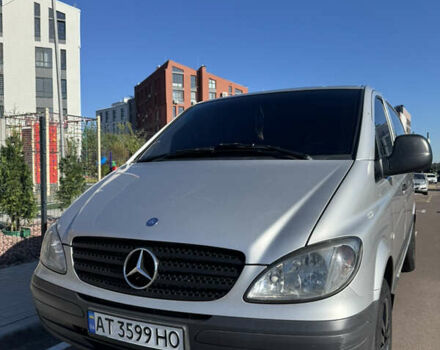 Серый Мерседес Вито, объемом двигателя 2.15 л и пробегом 344 тыс. км за 9400 $, фото 14 на Automoto.ua