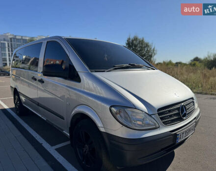 Серый Мерседес Вито, объемом двигателя 2.15 л и пробегом 344 тыс. км за 9400 $, фото 1 на Automoto.ua