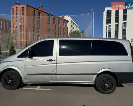 Серый Мерседес Вито, объемом двигателя 2.15 л и пробегом 344 тыс. км за 9400 $, фото 6 на Automoto.ua
