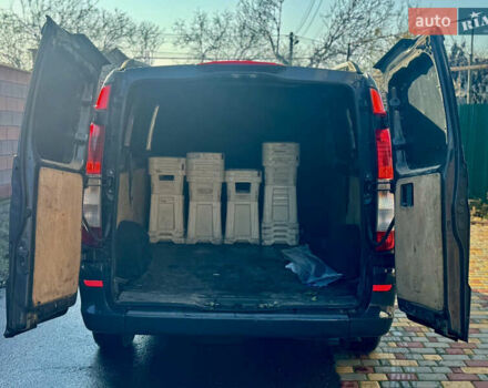 Серый Мерседес Вито, объемом двигателя 2.14 л и пробегом 370 тыс. км за 9000 $, фото 5 на Automoto.ua