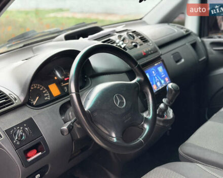 Серый Мерседес Вито, объемом двигателя 2.14 л и пробегом 389 тыс. км за 11499 $, фото 10 на Automoto.ua