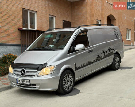 Серый Мерседес Вито, объемом двигателя 2.14 л и пробегом 389 тыс. км за 11499 $, фото 9 на Automoto.ua