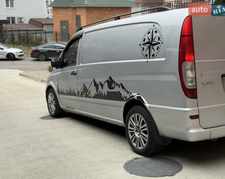 Серый Мерседес Вито, объемом двигателя 2.14 л и пробегом 389 тыс. км за 11499 $, фото 7 на Automoto.ua