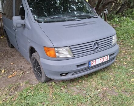 Сірий Мерседес Віто, об'ємом двигуна 2 л та пробігом 450 тис. км за 3200 $, фото 1 на Automoto.ua