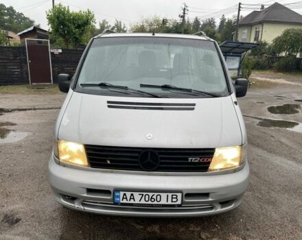Сірий Мерседес Віто, об'ємом двигуна 2.2 л та пробігом 444 тис. км за 3000 $, фото 9 на Automoto.ua