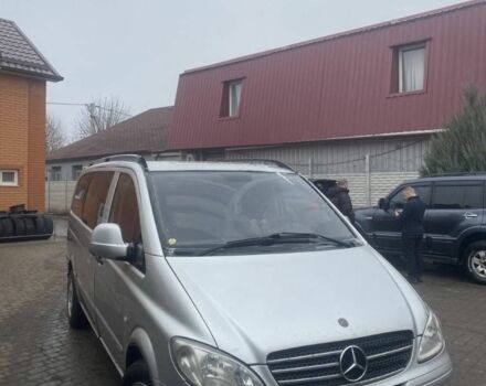 Серый Мерседес Вито, объемом двигателя 2.1 л и пробегом 490 тыс. км за 6500 $, фото 3 на Automoto.ua