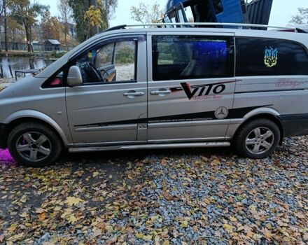 Мерседес Віто 2005 у Києві на Automoto.ua Сірий Мерседес Віто, об'ємом двигуна 2.1 л та пробігом 348 тис. км за 6000 $, фото 5 на Automoto.ua