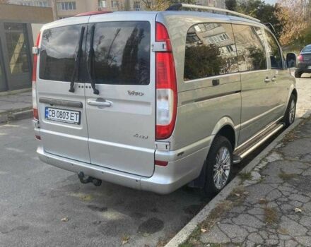 Мерседес Віто 2005 у Києві на Automoto.ua Сірий Мерседес Віто, об'ємом двигуна 2.1 л та пробігом 432 тис. км за 7900 $, фото 20 на Automoto.ua