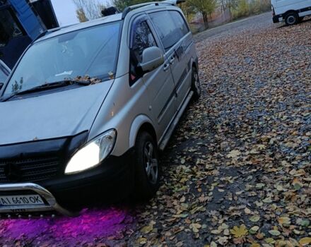 Мерседес Віто 2005 у Києві на Automoto.ua Сірий Мерседес Віто, об'ємом двигуна 2.1 л та пробігом 348 тис. км за 6000 $, фото 6 на Automoto.ua