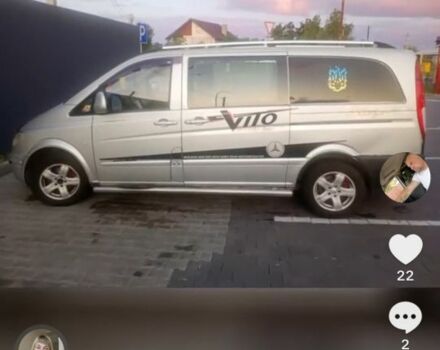 Мерседес Віто 2005 у Києві на Automoto.ua Сірий Мерседес Віто, об'ємом двигуна 2.1 л та пробігом 348 тис. км за 6000 $, фото 8 на Automoto.ua