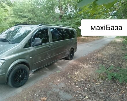 Серый Мерседес Вито, объемом двигателя 2.2 л и пробегом 375 тыс. км за 7999 $, фото 1 на Automoto.ua