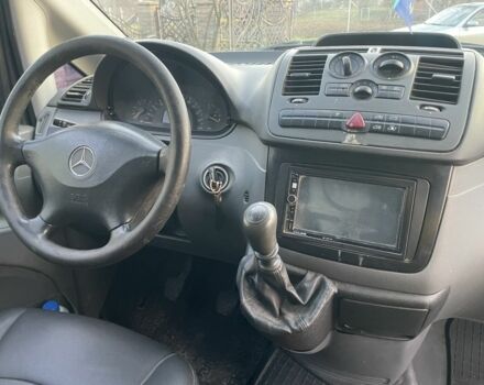 Серый Мерседес Вито, объемом двигателя 2.1 л и пробегом 1 тыс. км за 6000 $, фото 7 на Automoto.ua