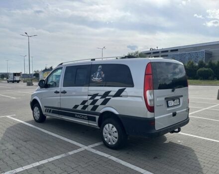 Серый Мерседес Вито, объемом двигателя 2.2 л и пробегом 255 тыс. км за 4142 $, фото 2 на Automoto.ua