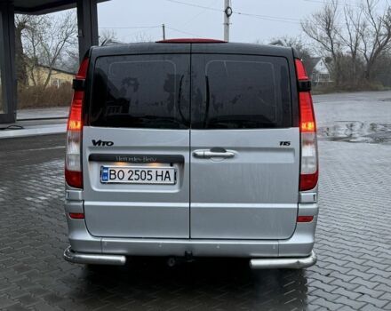 Серый Мерседес Вито, объемом двигателя 2.1 л и пробегом 330 тыс. км за 10500 $, фото 5 на Automoto.ua