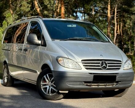 Серый Мерседес Вито, объемом двигателя 2.2 л и пробегом 285 тыс. км за 10900 $, фото 2 на Automoto.ua
