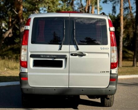 Серый Мерседес Вито, объемом двигателя 2.2 л и пробегом 285 тыс. км за 10900 $, фото 3 на Automoto.ua