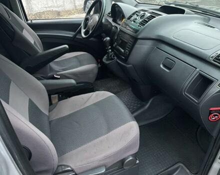 Серый Мерседес Вито, объемом двигателя 2.2 л и пробегом 260 тыс. км за 10000 $, фото 9 на Automoto.ua