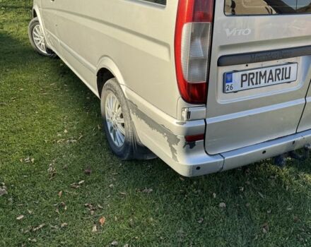 Серый Мерседес Вито, объемом двигателя 2.2 л и пробегом 412 тыс. км за 7000 $, фото 2 на Automoto.ua