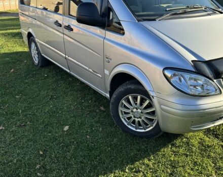 Серый Мерседес Вито, объемом двигателя 2.2 л и пробегом 412 тыс. км за 7000 $, фото 5 на Automoto.ua