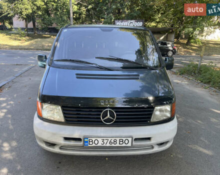 Серый Мерседес Вито, объемом двигателя 2.3 л и пробегом 376 тыс. км за 2650 $, фото 2 на Automoto.ua