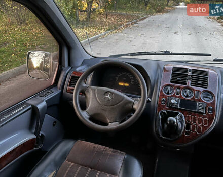 Серый Мерседес Вито, объемом двигателя 2.15 л и пробегом 350 тыс. км за 5200 $, фото 11 на Automoto.ua