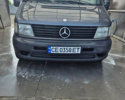 Серый Мерседес Вито, объемом двигателя 2.2 л и пробегом 390 тыс. км за 6200 $, фото 1 на Automoto.ua