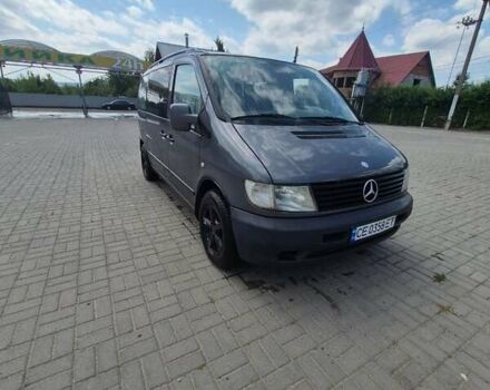 Серый Мерседес Вито, объемом двигателя 2.2 л и пробегом 390 тыс. км за 6200 $, фото 13 на Automoto.ua