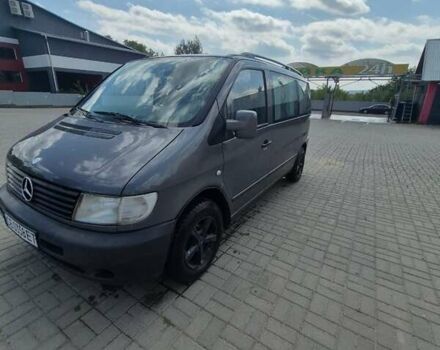 Серый Мерседес Вито, объемом двигателя 2.2 л и пробегом 390 тыс. км за 6200 $, фото 16 на Automoto.ua