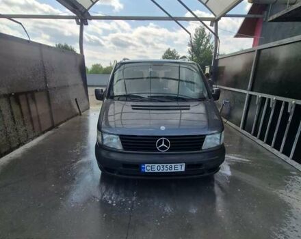 Серый Мерседес Вито, объемом двигателя 2.2 л и пробегом 390 тыс. км за 6200 $, фото 7 на Automoto.ua