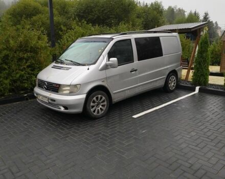 Серый Мерседес Вито, объемом двигателя 2.2 л и пробегом 240 тыс. км за 5400 $, фото 9 на Automoto.ua