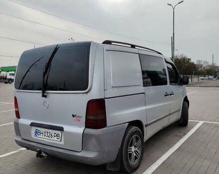 Серый Мерседес Вито, объемом двигателя 2.15 л и пробегом 349 тыс. км за 3950 $, фото 4 на Automoto.ua