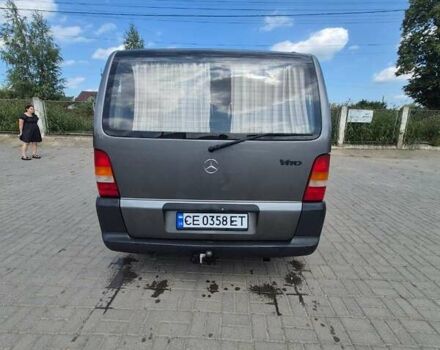 Серый Мерседес Вито, объемом двигателя 2.2 л и пробегом 390 тыс. км за 6200 $, фото 14 на Automoto.ua