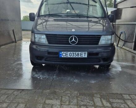 Серый Мерседес Вито, объемом двигателя 2.2 л и пробегом 390 тыс. км за 6200 $, фото 3 на Automoto.ua