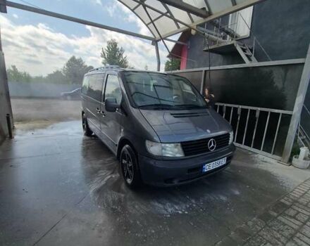 Серый Мерседес Вито, объемом двигателя 2.2 л и пробегом 390 тыс. км за 6200 $, фото 27 на Automoto.ua