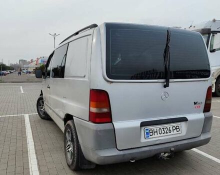 Серый Мерседес Вито, объемом двигателя 2.15 л и пробегом 349 тыс. км за 3950 $, фото 6 на Automoto.ua