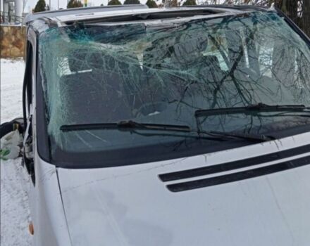 Серый Мерседес Вито, объемом двигателя 2.2 л и пробегом 400 тыс. км за 1000 $, фото 5 на Automoto.ua