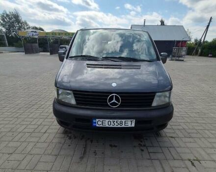 Серый Мерседес Вито, объемом двигателя 2.2 л и пробегом 390 тыс. км за 6200 $, фото 17 на Automoto.ua