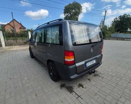 Серый Мерседес Вито, объемом двигателя 2.2 л и пробегом 390 тыс. км за 6200 $, фото 18 на Automoto.ua