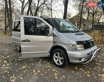 Серый Мерседес Вито, объемом двигателя 2.15 л и пробегом 400 тыс. км за 5000 $, фото 15 на Automoto.ua