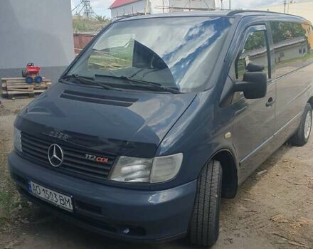 Серый Мерседес Вито, объемом двигателя 2.2 л и пробегом 450 тыс. км за 5500 $, фото 6 на Automoto.ua
