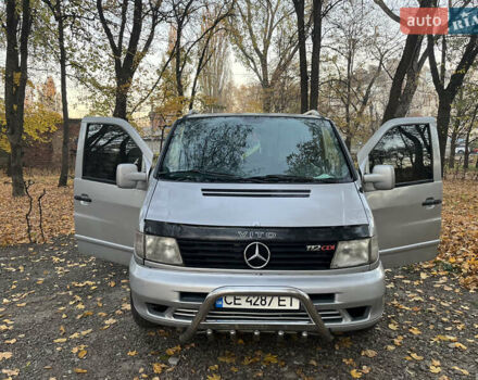 Серый Мерседес Вито, объемом двигателя 2.15 л и пробегом 400 тыс. км за 5000 $, фото 14 на Automoto.ua
