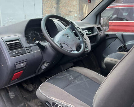 Серый Мерседес Вито, объемом двигателя 2.2 л и пробегом 370 тыс. км за 3600 $, фото 6 на Automoto.ua