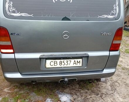Сірий Мерседес Віто, об'ємом двигуна 2.2 л та пробігом 340 тис. км за 4200 $, фото 9 на Automoto.ua