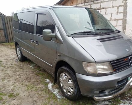 Сірий Мерседес Віто, об'ємом двигуна 2.2 л та пробігом 340 тис. км за 4200 $, фото 4 на Automoto.ua