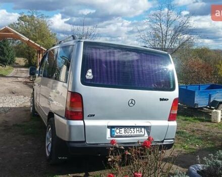 Серый Мерседес Вито, объемом двигателя 2.1 л и пробегом 415 тыс. км за 5600 $, фото 4 на Automoto.ua
